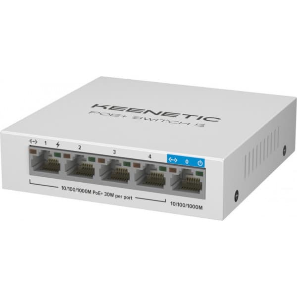 Keenetic PoE+ -5-port switch