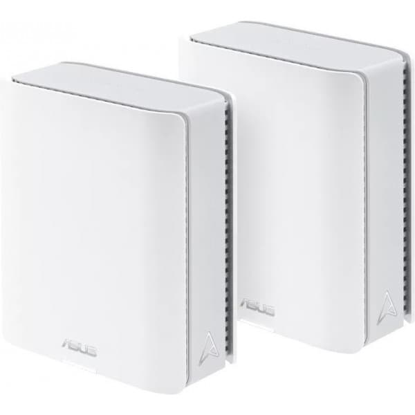 Asus ZenWiFi BT10 Tri-band WiFi 7 Mesh-system, 2-pak, hvid Hvid