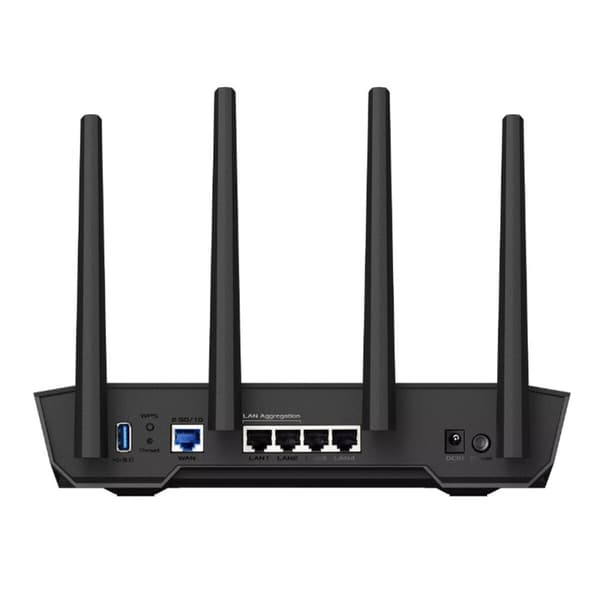 Reititin Asus TUF-AX4200 AiMesh Musta USB RJ45 Ethernet LAN USB 3.2 Wi-Fi