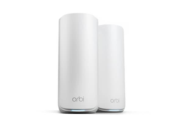 NETGEAR Orbi 870 Series RBE872 - Wifi-system - (router, utökning) - upp till 6000 kvadratfot - mesh 10GbE, 2.5GbE, Wi-Fi 7 - Wi-Fi 6 - flera band
