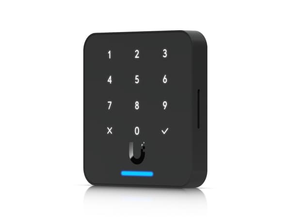 Ubiquiti UniFi Reader Flex - Bluetooth/NFC-närhetsläsare - kabelansluten - NFC, Bluetooth 4.1, Mifare - 13.56 MHz - 10/100 Ethernet - svart
