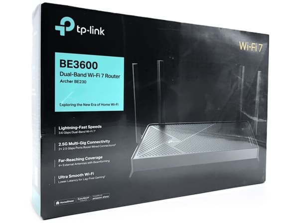 TP-Link Archer BE230 V1 trådlös router Desktop Sort