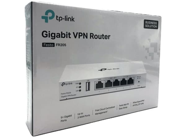 TP-Link Festa FR205 V1.2 Router 4-ports switch Hvit