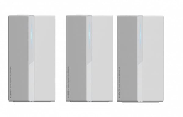Xiaomi Mesh System AX3000 NE - Wifi-system - (3 routrar/förlängare) - upp till 6500 kvadratfot - mesh 1GbE - Wi-Fi 6 - Dubbelband (paket om 3)
