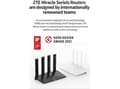 Miniatyrbild 5 av 5: Router ZTE T3000 Wi-Fi 6 router Wi-Fi IDU