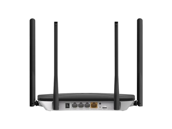 TP-Link MB115-4G, Wi-Fi 4 (802.11n), Enkeltbånd (2.4 GHz), Ethernet/bredbåndsforbindelse, 4G, Sort, Frittstående router