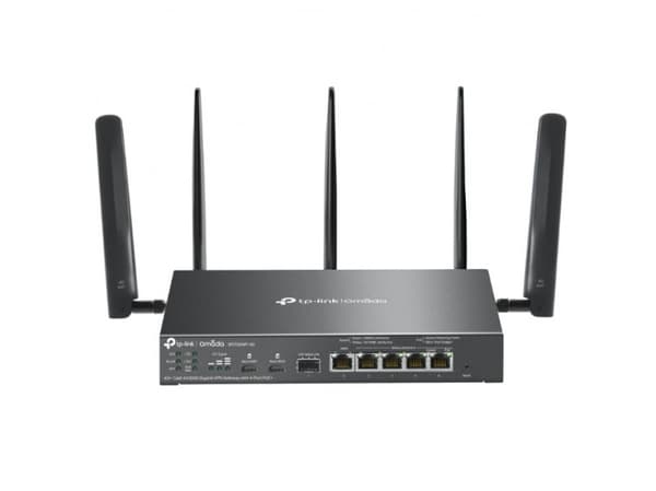 TP-Link ER706WP-4G, Dual-band (2.4 GHz / 5 GHz), Ethernet LAN, 4G, Black, Desktop/pole router
