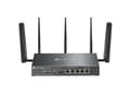 Pikkukuva 5 / 5: TP-Link ER706WP-4G, Dual-band (2.4 GHz / 5 GHz), Ethernet LAN, 4G, Black, Desktop/pole router