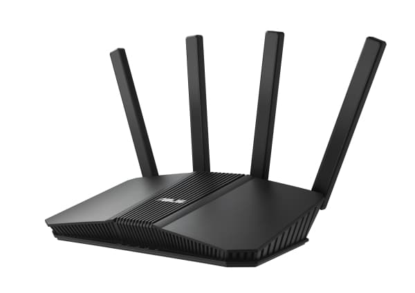 ASUS RT-BE82U BE6500, Wi-Fi 7 (802.11be), Dual-band (2,4 GHz / 5 GHz), Nätverksansluten (Ethernet), Svart, Bordsrouter