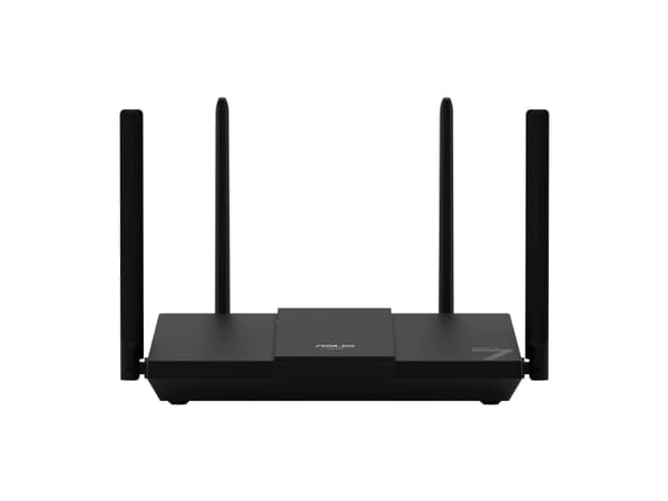 ASUS RT-BE50 BE3600, Wi-Fi 7 (802.11be), Dobbelbånd (2.4 GHz / 5 GHz), Ethernet/bredbåndsforbindelse, Sort, Frittstående router