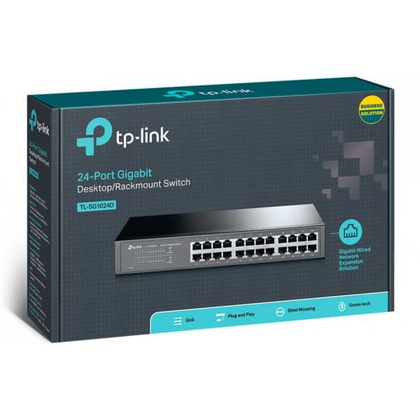 TP-LINK TL-SG1024D -24-porttinen kytkin