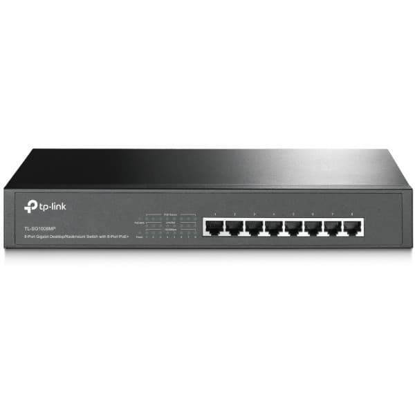 TP-LINK TL-SG1008MP - 8-portars switch