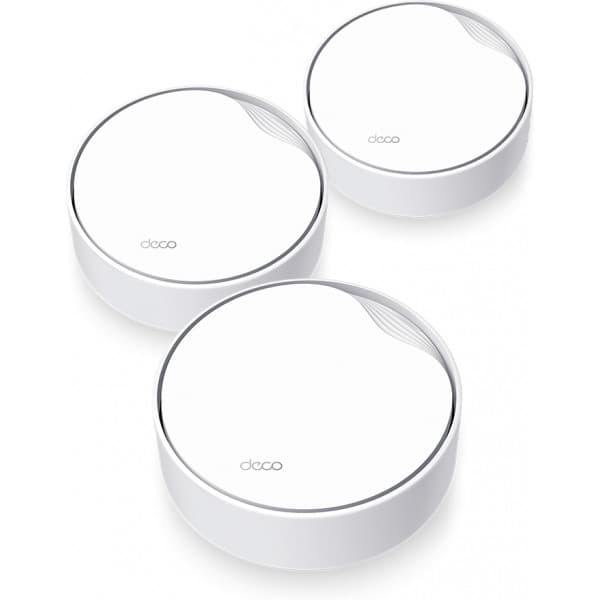 TP-LINK Deco X50-PoE WiFi 6 -Mesh-järjestelmä, 3-pack Valkoinen