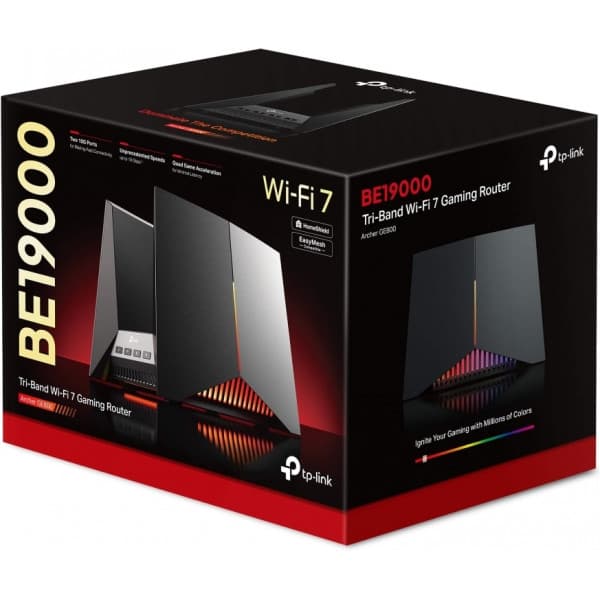 TP-LINK Archer GE800 Tri-Band WiFi 7-spelrouter