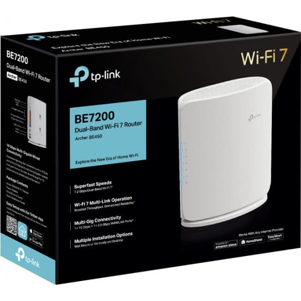 TP-LINK Archer BE450 Dual-Band WiFi 7 -reititin