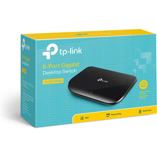 TP-LINK TL-SG1005D - 5-portars switch