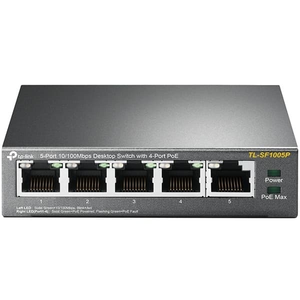 TP-LINK TL-SF1005P - 5-portars switch