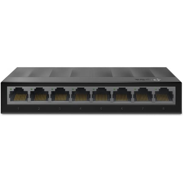 TP-LINK LiteWave LS1008G - 8-portars switch Svart