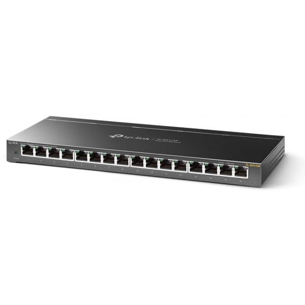 TP-LINK TL-SG116E - 16-portars switch Svart
