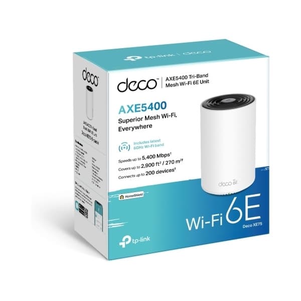 TP-LINK Deco XE75 Tri-Band WiFi 6E -Mesh-reititin