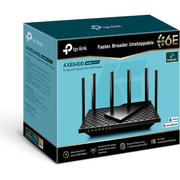 TP-LINK Archer AXE75 Tri-band -WiFi6E -reititin