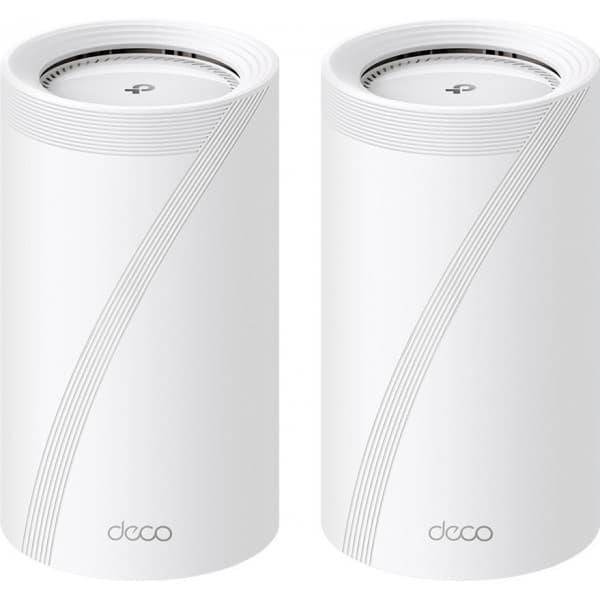 TP-LINK Deco BE85 Tri-Band WiFi 7 -Mesh-järjestelmä, 2-pack Valkoinen