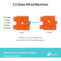 Miniatyrbild 7 av 11: TP-LINK Deco BE65 Tri-band WiFi 7 Mesh-system, 2-pack