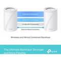 Miniatyrbild 9 av 11: TP-LINK Deco BE65 Tri-band WiFi 7 Mesh-system, 2-pack