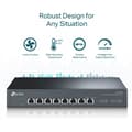 Pikkukuva 7 / 8: TP-LINK TL-SX1008 -8-porttinen Multi-Gigabit -kytkin