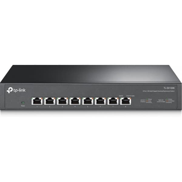 TP-LINK TL-SX1008 -8-porttinen Multi-Gigabit -kytkin