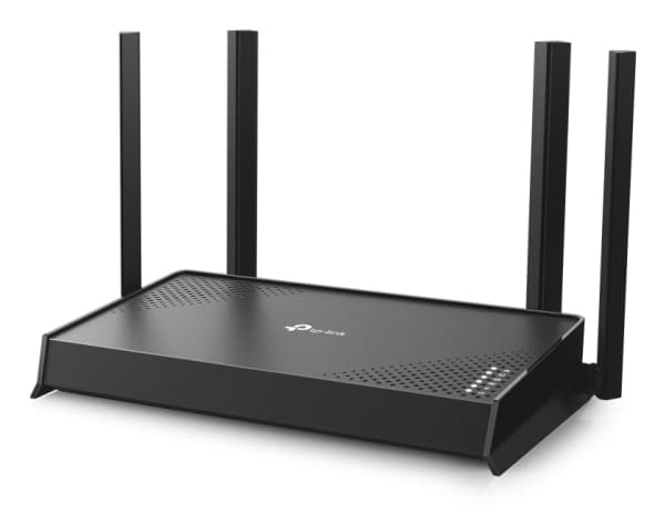 TP-LINK "BE3600 Dual-Band Wi-Fi 7 RouterSPEED: 688 Mbps at 2.4 GHz + 2882 Mbps at 5 GHz SPEC: 4× external Antennas, 2.