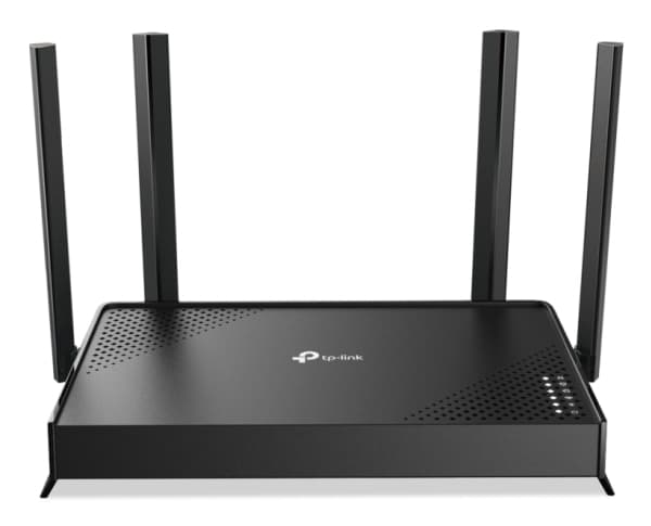 TP-LINK "BE3600 Dual-Band Wi-Fi 7 RouterSPEED: 688 Mbps at 2.4 GHz + 2882 Mbps at 5 GHz SPEC: 4× external Antennas, 2. Sort