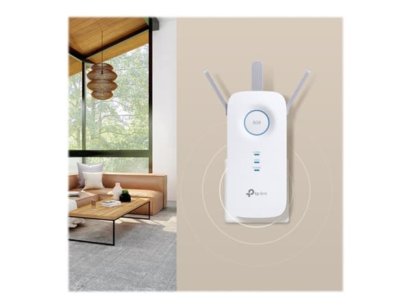TP-Link RE550 - Räckviddsökare för wifi - Wi-Fi 5 - 2.4 GHz, 5 GHz