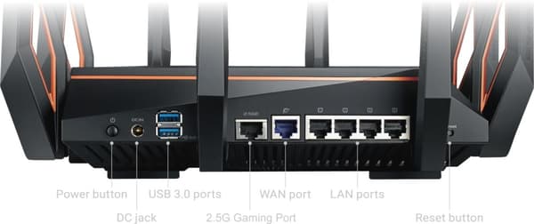 ASUS ROG GT-AX11000 Tri-band Wi-Fi 6-ruter