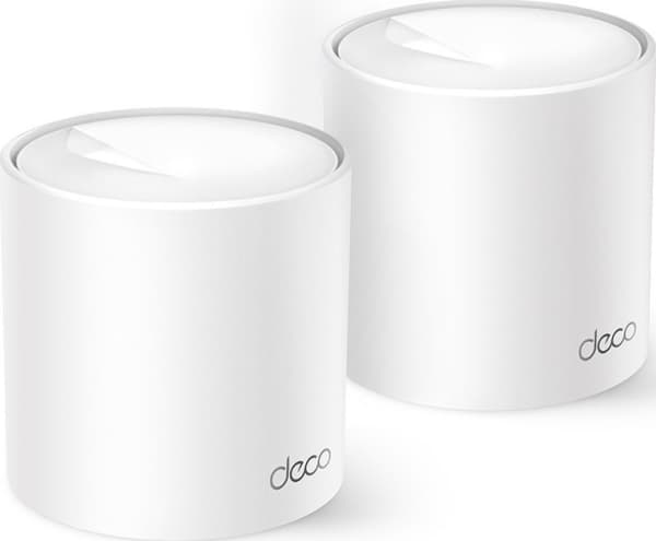 TP-Link Deco X1500, Hvit, Innvendig lys, Mesh system, Kraft indikator, Dobbelbånd (2.4 GHz / 5 GHz), Wi-Fi 6 (802.11ax)