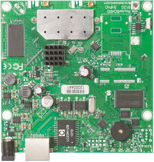 Mikrotik RB911G-5HPND nätverksutrustning reservdel moderkort