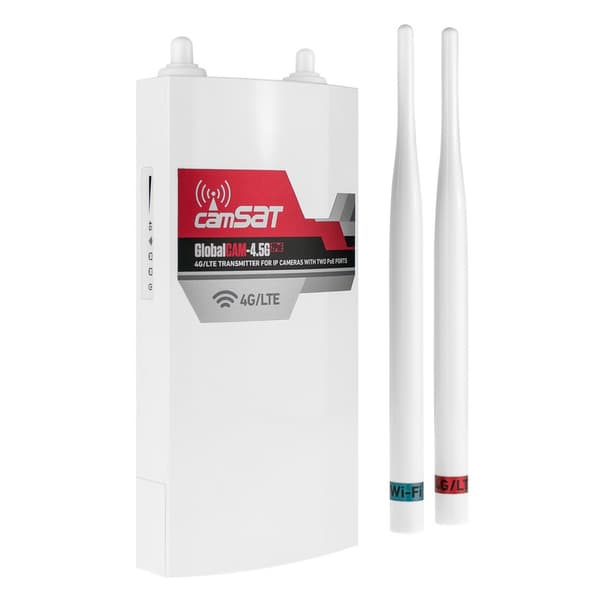EXTERN LTE/4G/3G-ROUTER CAMSAT GLOBALCAM-4.5G 2PoE