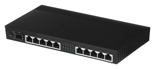 Mikrotik RB4011IGS+RM trådbunden router Gigabit Ethernet Svart Svart