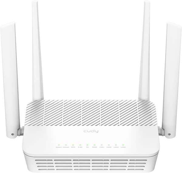 Cudy WR3000S trådløs router Gigabit Ethernet Dual-band (2,4 GHz / 5 GHz)