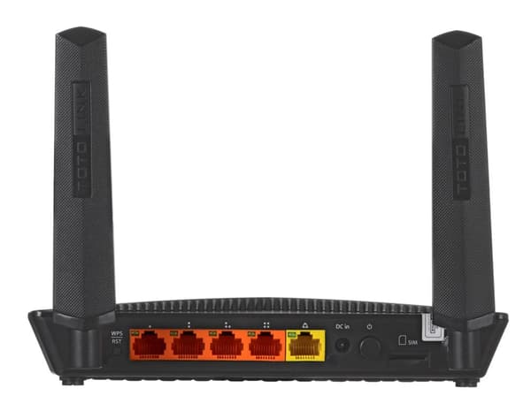 TOTOLINK LR1200 AC1200 DUALBAND WIFI-router med SIM-kortplads