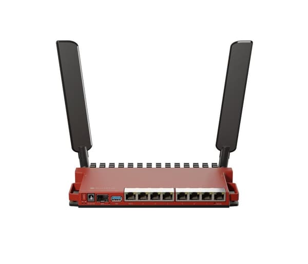 Mikrotik L009UiGS-2HaxD-IN trådløs router Gigabit Ethernet Single-band (2,4 GHz) Rød