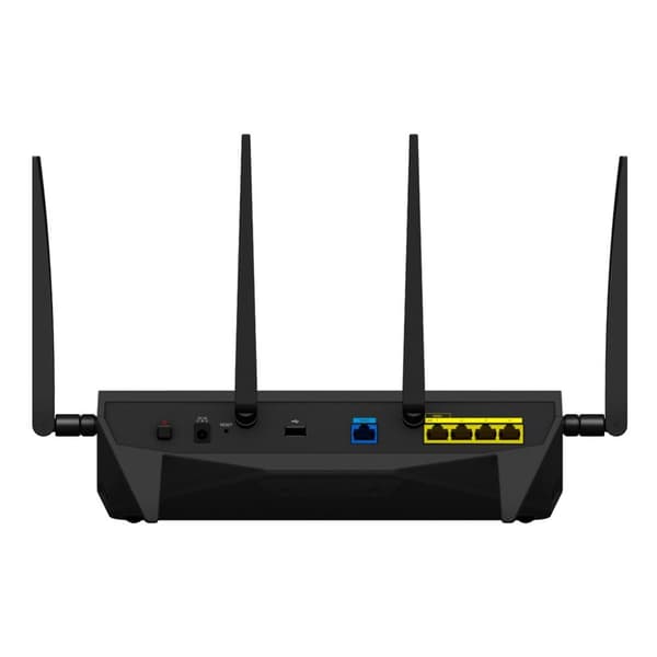 Synology RT2600AC trådløs router Gigabit Ethernet Dual-band (2,4 GHz / 5 GHz) Sort