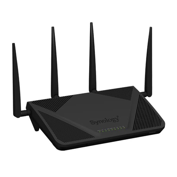 Synology RT2600AC trådløs router Gigabit Ethernet Dual-band (2,4 GHz / 5 GHz) Sort