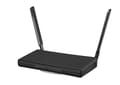 Miniatyrbillede 2 af 4: Mikrotik hAP ac3 trådløs router Gigabit Ethernet Dual-band (2,4 GHz / 5 GHz) Sort