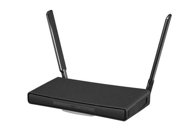 Mikrotik hAP ac3 trådløs router Gigabit Ethernet Dual-band (2,4 GHz / 5 GHz) Sort