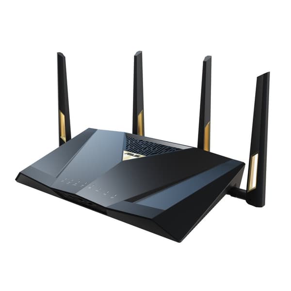 ASUS WL-Router RT-BE88U Svart, Grå