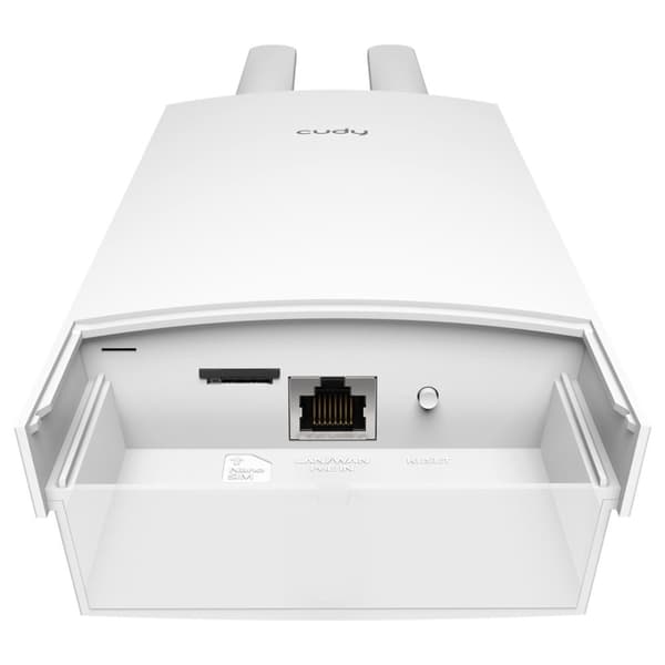 Cudy LT700 trådlös router Gigabit Ethernet Dual-band (2,4 GHz / 5 GHz) 4G Vit