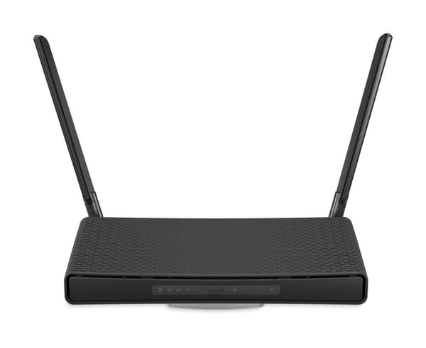 Mikrotik hAP ax3 trådløs router Gigabit Ethernet Dual-band (2,4 GHz / 5 GHz) Sort