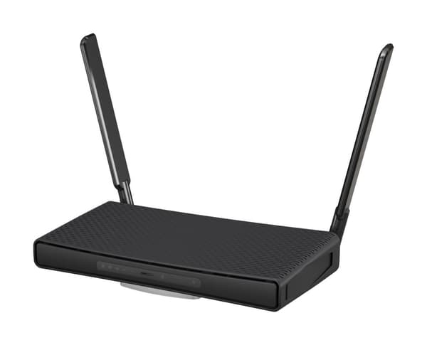 Mikrotik hAP ax3 trådløs router Gigabit Ethernet Dual-band (2,4 GHz / 5 GHz) Sort