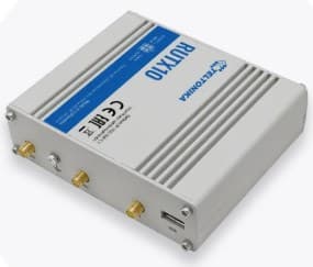 Teltonika RUTX10 trådlös router Gigabit Ethernet Dualband (2,4 GHz / 5 GHz) Vit